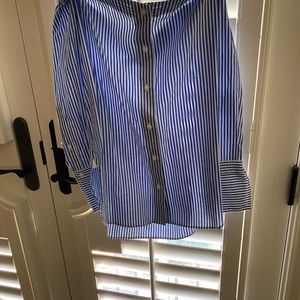 Rag and bone off the shoulder top